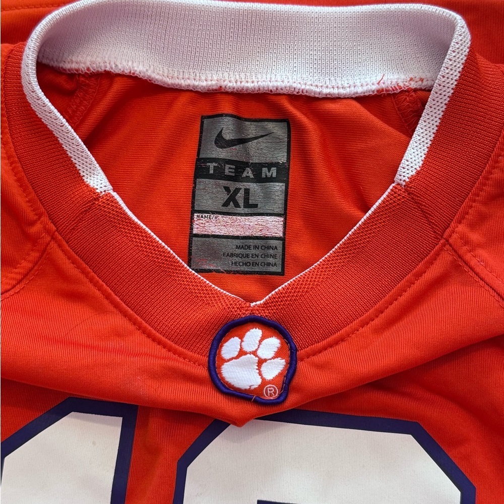 Nike Clemson Tigers Football Youth Jersey - Picture 2 of 5